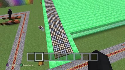 Minecraft: Emerald Railing (In Progress)