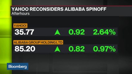 Will Yahoo’s Alibaba Spinoff Mean Defeat for Mayer?