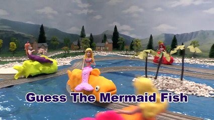 Mermaid Barbie Disney Frozen Princess Play Doh Thomas The Train Aurora Ariel Anna Playdoug