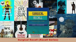 Read  Surgical Recall Recall Series PDF Online