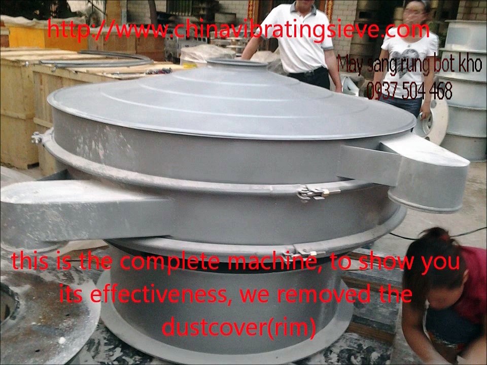 Máy sàng bột ngũ cốc, máy rây bột thuốc thú y, máy rây bột cốm, máy sàng bột mì bột gạo