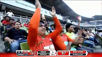 Ahmed Shehzad 76 runs against Barisal Bulls in BPL 2015