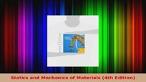 Read  Statics and Mechanics of Materials 4th Edition EBooks Online