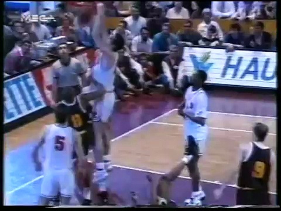 Limoges vs Olympiakos 60-58 Euroleague 1993 QF