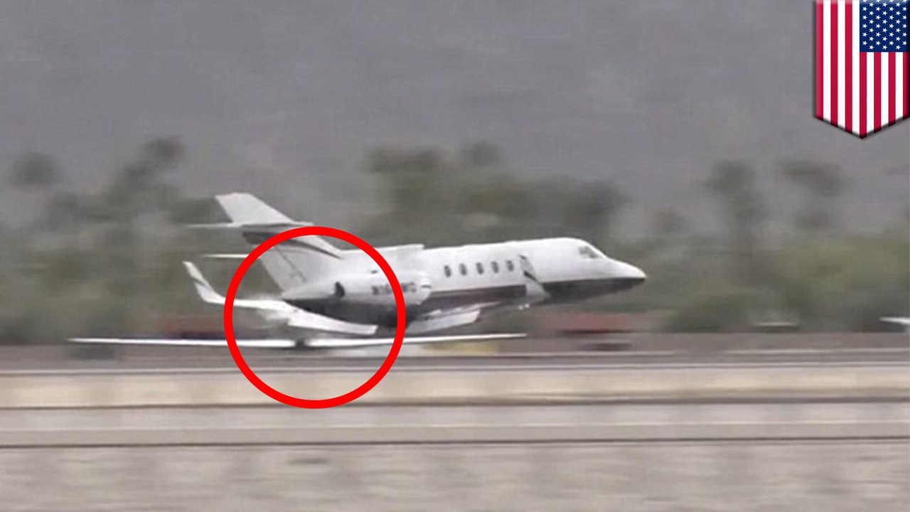 Caught on tape: pilot forced to land plane without wheels after gear failure