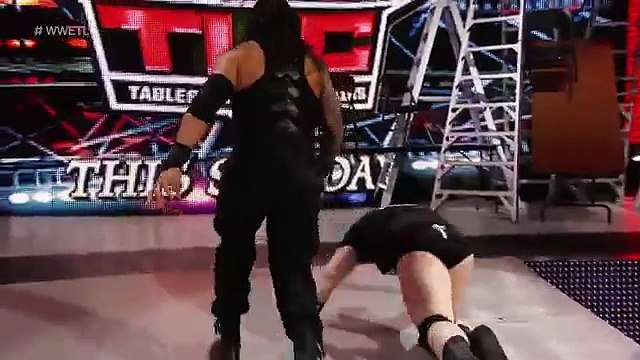 Roman Reigns incites a brawl with Sheamus- Raw, December 7, 2015