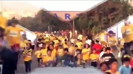 Bajrangi Bhaijaan Fame Harshaali Malhotra Flags Off Junior Marathon In Mumbai