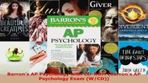 Read  Barrons AP Psychology with CDROM Barrons AP Psychology Exam WCD EBooks Online
