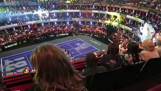Playing Tennis with Andy Murray at The Royal Albert Hall #AD