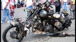 les plus belle moto bike rat . rats steampunk .. ( harley davidson ) .