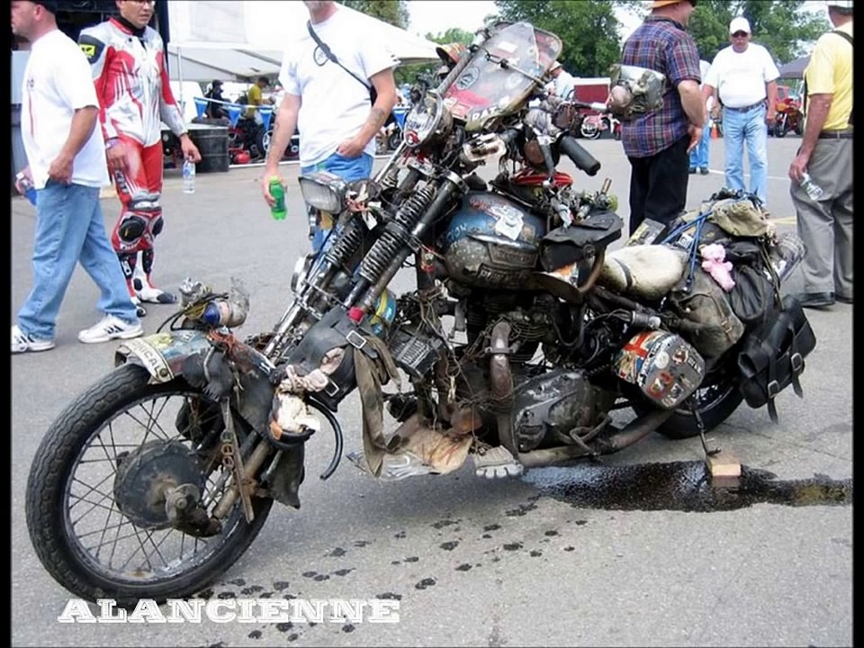 les plus belle moto bike rat . rats steampunk .. ( harley davidson ) .
