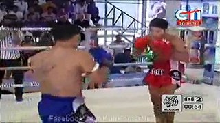 Khmer Boxing | Som Vichhai VS Thai | Angkor Arena | 02 December 2015