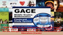 Read  GACE Middle Grades Mathematics Flashcard Study System GACE Test Practice Questions  Exam Ebook Free