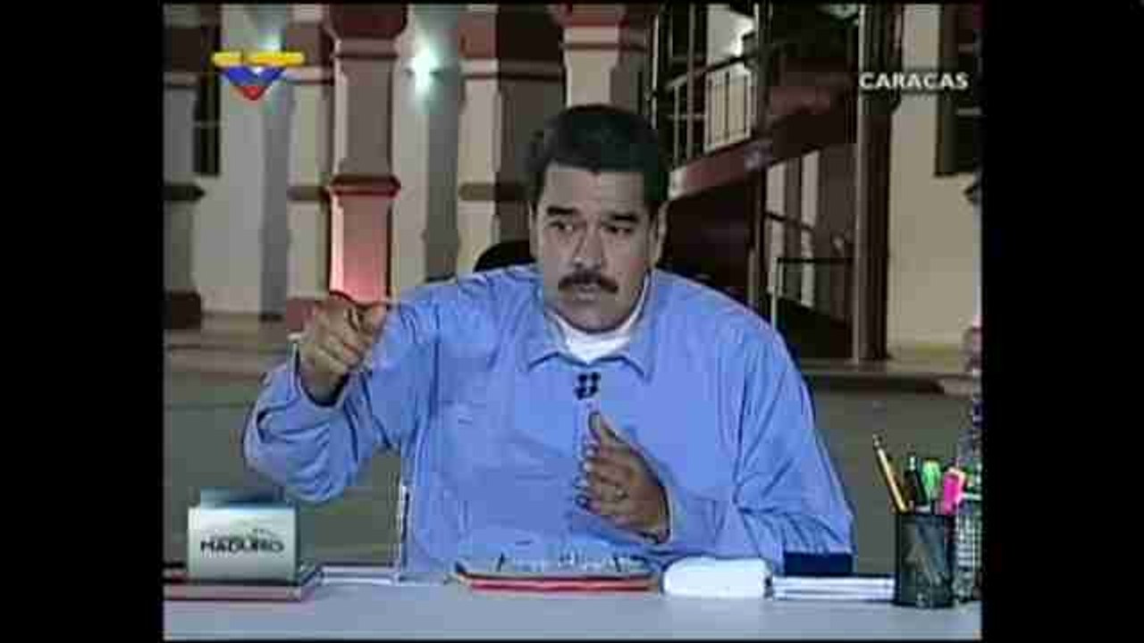 Maduro dice que no apoyará "ninguna" ley de amnistía a favor de políticos presos