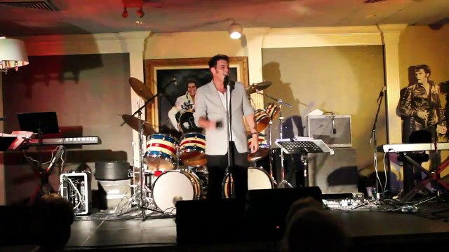 Franz Goovaerts sings Blue Suede Shoes with intro Elvis Week 2013 video