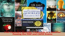 Download  PMP Flashcard Quicklet Flashcards in a Book for Passing the PMP and CAPM Exams Ebook Free