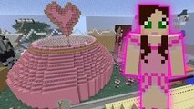 PopularMMOs Minecraft: GIANT HEART GAMES - PAT & JEN THEMEPARK [1] GamingWithJen