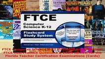 Download  FTCE Computer Science K12 Flashcard Study System FTCE Test Practice Questions  Exam PDF Free
