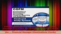Read  CGFM Examination 2 Governmental Accounting Financial Reporting and Budgeting Flashcard Ebook Free