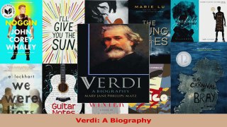 PDF Download  Verdi A Biography PDF Full Ebook