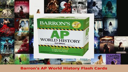 Read  Barrons AP World History Flash Cards EBooks Online