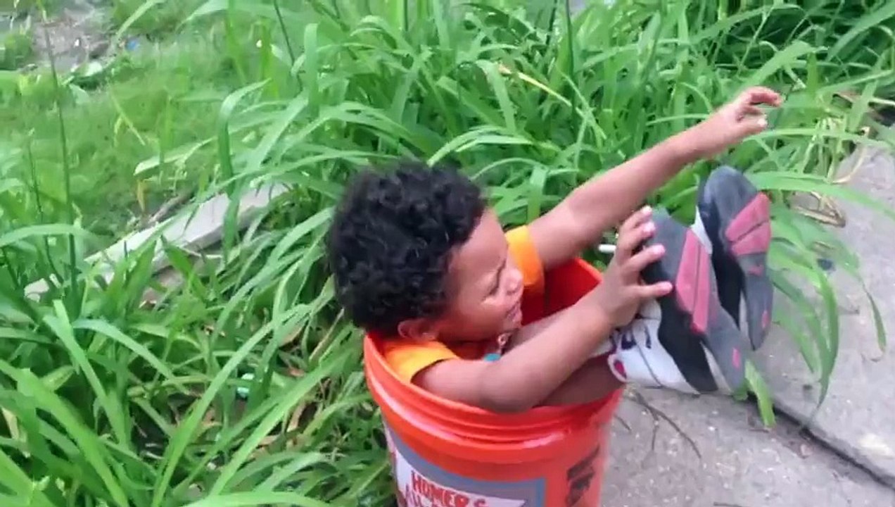 Kids Stuck In Stuff