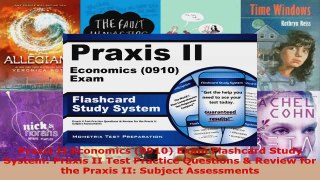 Read  Praxis II Economics 0910 Exam Flashcard Study System Praxis II Test Practice Questions Ebook Free