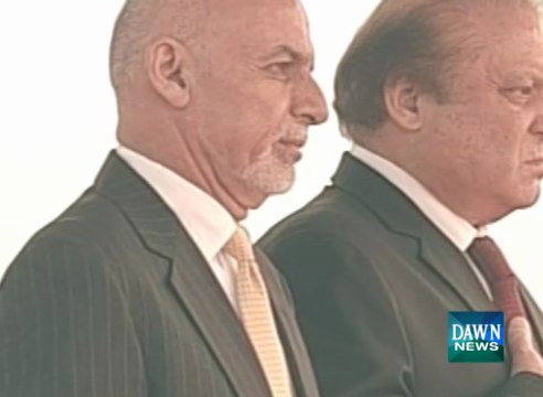 Afghan President Ashraf Ghani arrives in Islamabad