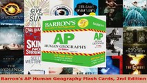 Download  Barrons AP Human Geography Flash Cards 2nd Edition EBooks Online