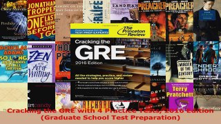 Read  Cracking the GRE with 4 Practice Tests 2016 Edition Graduate School Test Preparation EBooks Online