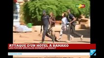 Images de libération dotages de lhôtel Radisson de Bamako