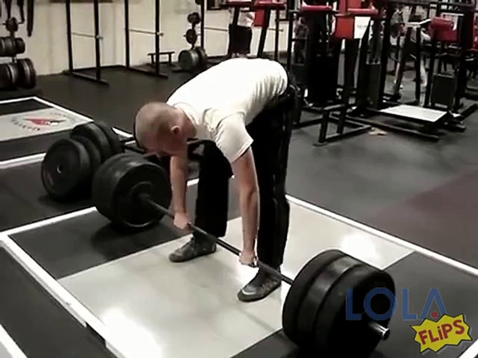 Epic Weight Lifting Fail