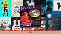 Download  In Session with Carlos Santana Guitar TAB Book  CD PDF Online