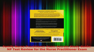 Download  Family Nurse Practitioner Exam Secrets Study Guide NP Test Review for the Nurse Ebook Free