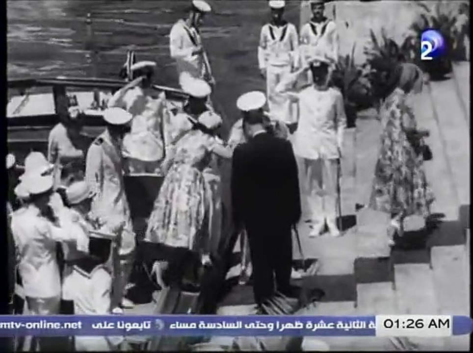 Gamal Abdel Nasser visit to Greece on 20th June 1960