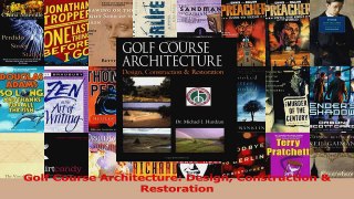 PDF Download  Golf Course Architecture Design Construction  Restoration PDF Full Ebook