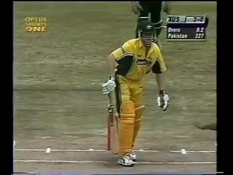 WASIM AKRAM - THE MAGIC BALL TO ADAM GILCHRIST 2002