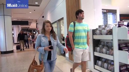 Bindi Irwin chats Christmas and beau as she arrives in Sydney