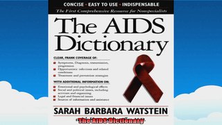The AIDS Dictionary