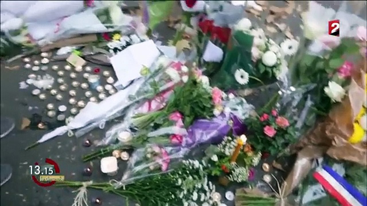 Paris - Bataclan  Reportage 13h15 de France 2 -  Au cœur des Français