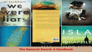 Read  The Samurai Sword A Handbook Ebook Free