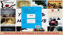 Read  Hindi in a Flash Kit Volume 1 Tuttle Flash Cards Ebook Free