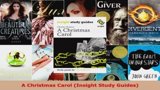 Read  A Christmas Carol Insight Study Guides EBooks Online