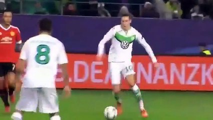 Wolfsburg vs Manchester United (3-2) - All Goals & Highlights 08-12-2015