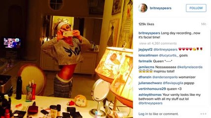 Britney Spears est en pleine forme sur ce selfie