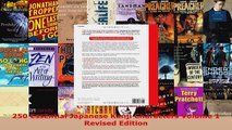 Read  250 Essential Japanese Kanji Characters Volume 1 Revised Edition EBooks Online