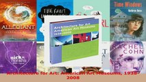 Read  Architecture for Art American Art Museums 19382008 Ebook Free