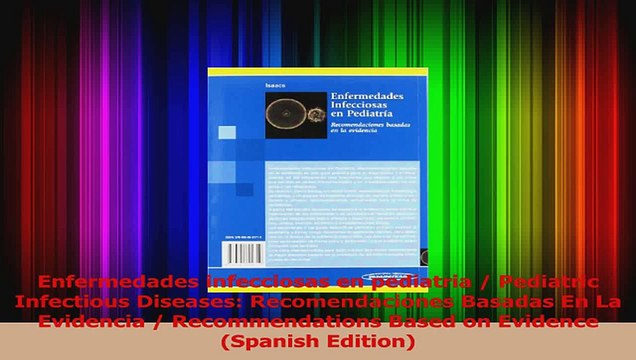 Enfermedades infecciosas en pediatria Pediatric Infectious Diseases Recomendaciones PDF
