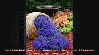 Cure Not Just Manage Irritable Bowel Syndrome A Personal Narrative of Success