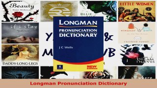 Read  Longman Pronunciation Dictionary EBooks Online